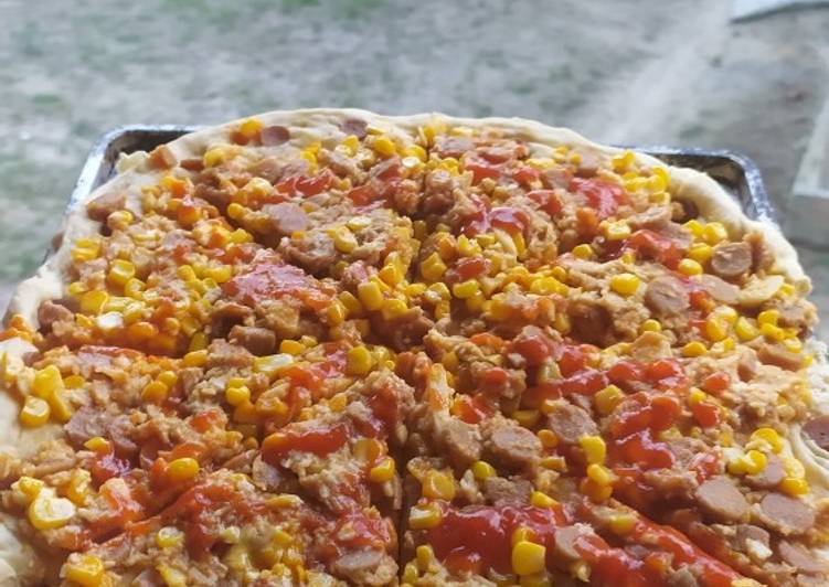 Pizza homemade mantul
