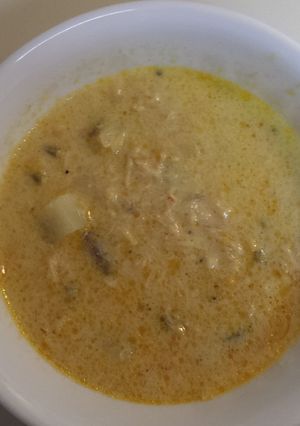 A picture of Chicken Corn Chowder.