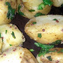 A picture of Sig's spiced potatoes.