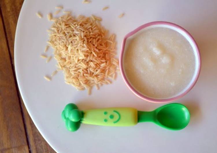 Recipe of Award-winning Rice Cereal