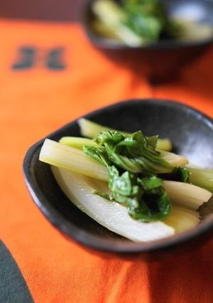 A picture of Snack-Time Celery with Vinegar Dressing.