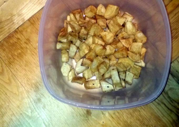 How to Prepare Homemade fried potato salad