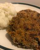 Milanesitas de porotos negros y cebolla 👌🏻