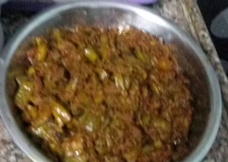 Green chilli pickle