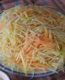 Aprende a cocinar Papaya salad!!