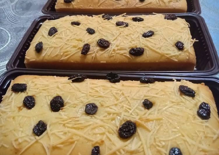 Resep Bolu Tape Keju Kismis yang Menggugah Selera