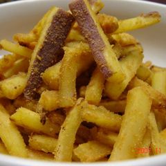 A picture of Quick, Comforting Snack Sweet Potatoes with Kinako.