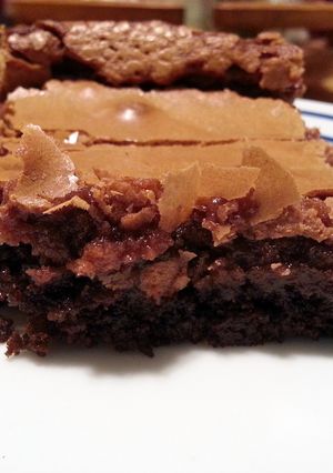 A picture of Ooey Gooey Chocolate Butter Cake.