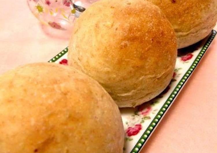 Recipe of Super Quick Homemade Whole Grain and Oatmeal Table Rolls