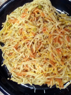 A picture of Garlicky Spaghetti.