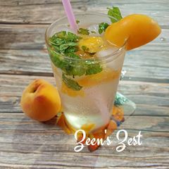 A picture of Peach Mint Mojito.