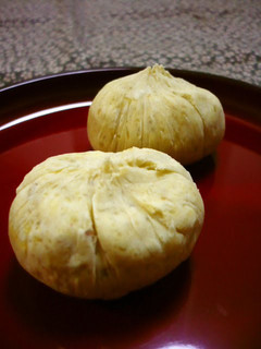 A picture of Kuri Kinton (Chestnut Paste).
