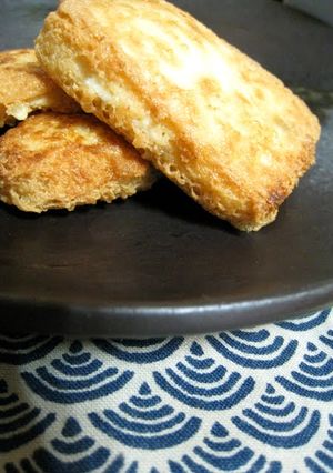 A picture of Homemade Atsuage with Salted Tofu.
