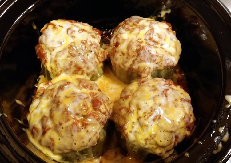 Recipe of Any-night-of-the-week Venison stuffed fiesta peppers