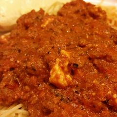 A picture of Christine's spaghetti.