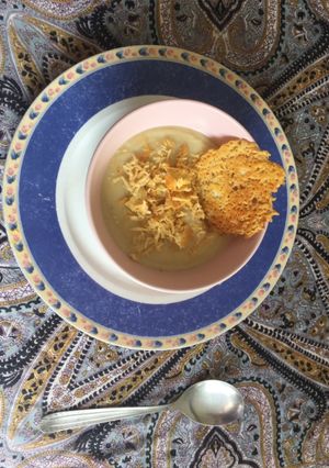 Una foto de Sopa crema