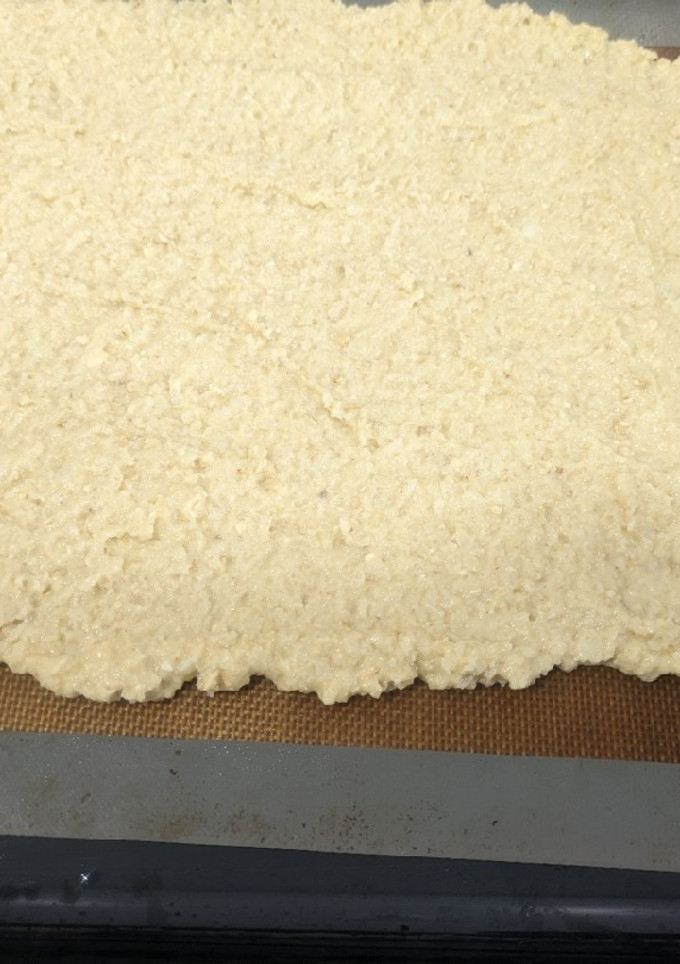 Una foto de Pan de coliflor/ masa de pizza BLW o BLISS