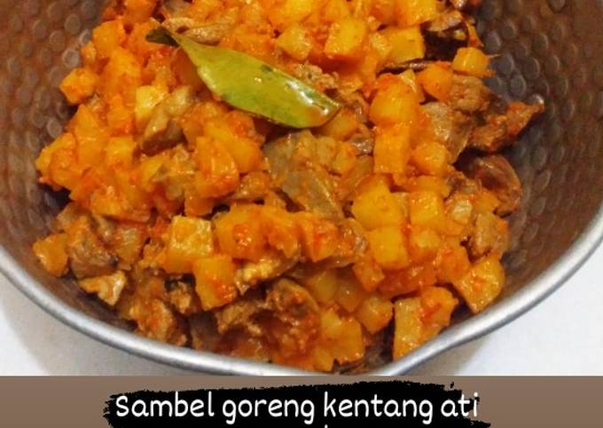 Sambel goreng kentang ati ampela