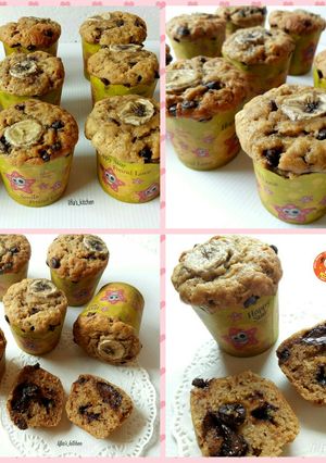 Foto resep Banana Muffin,Super moist NO mixer
