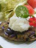 Vegetarian Eggplant Burger
