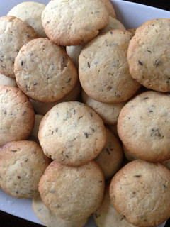 A picture of Lemon & Lavender Cookies.