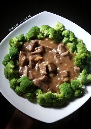 Foto resep Brokoli Daging Saus Tiram