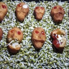A picture of Skulls cheese burst.