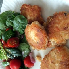 A picture of Salmon Patties- Gluten, Dairy, Nut And Soy Free.