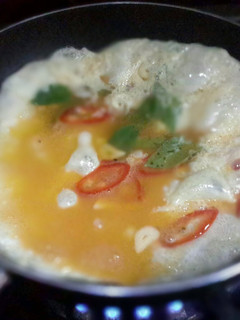 A picture of Fried eggs.