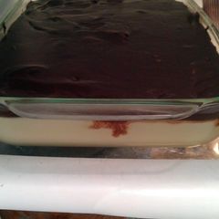 A picture of down south eclair cake.