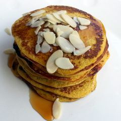 A picture of Paleo Pancake/ Banana And Eggs.