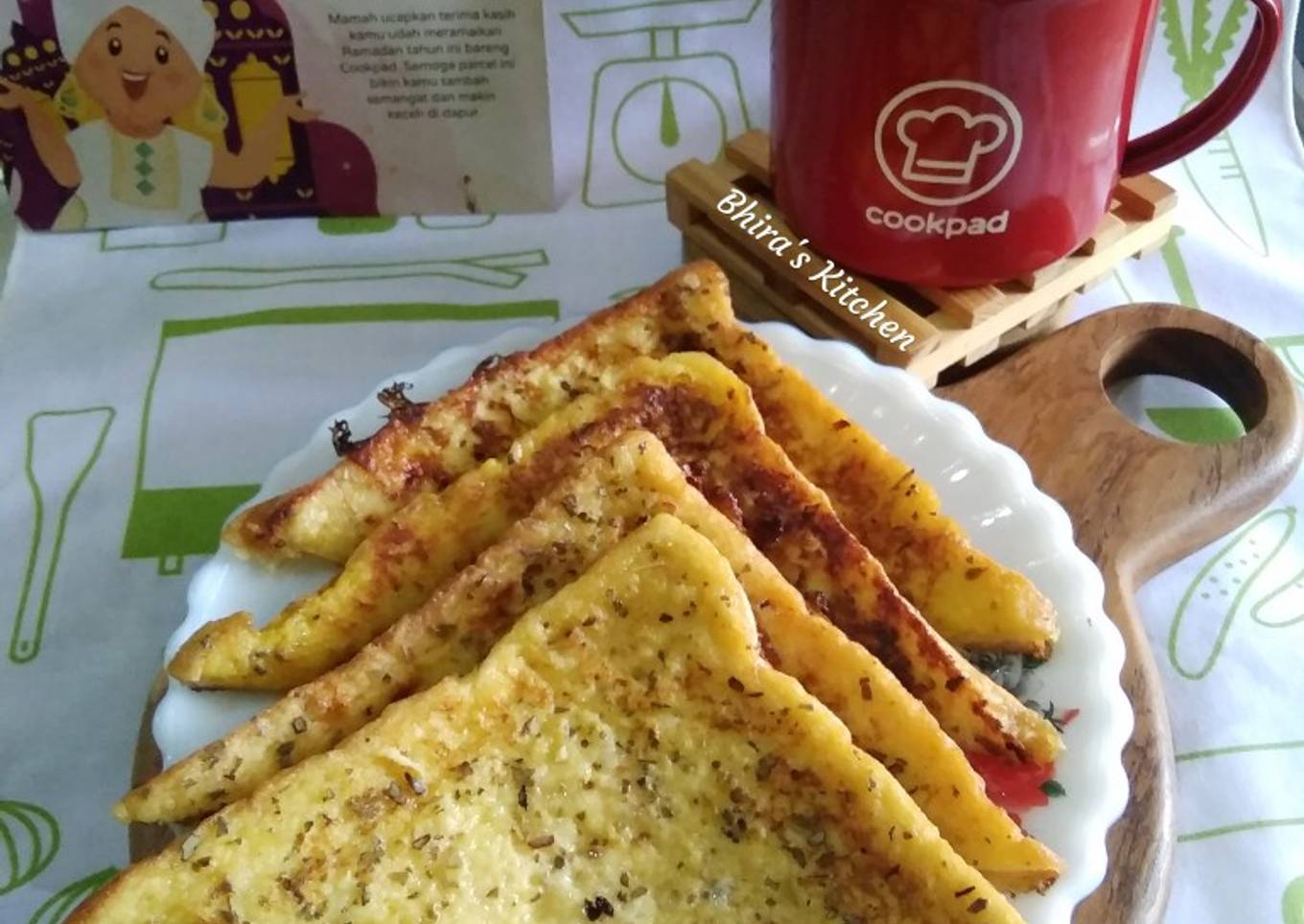 Roti Panggang Susu Telur