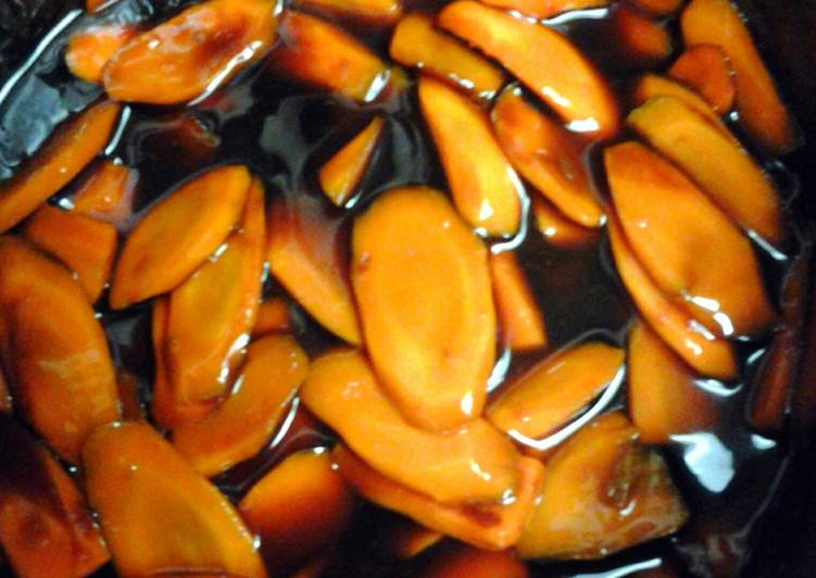 How to Prepare Homemade teriyaki carrots