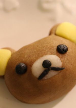 A picture of Rilakkuma Nerikiri.