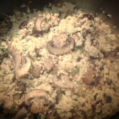 A picture of Mushroom Quinoa.