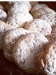A picture of Kahk (Egyptian Shortbread).