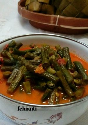 Foto resep Gulai pedas kacang panjang
