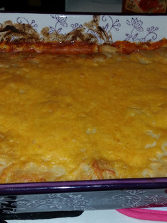 A picture of Buffalo Chicken Cresent Casserole.