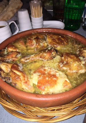 عکسی از دستور مرغ شكمرولي گرجستان