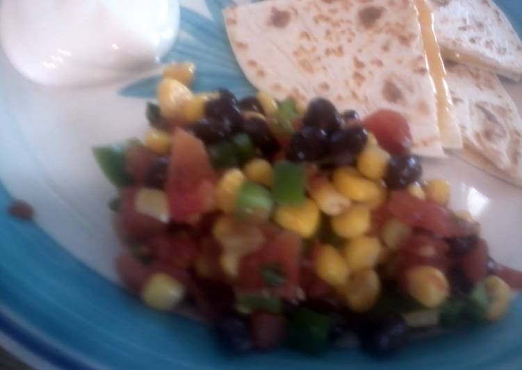 How to Prepare Ultimate skye's black bean and corn salsa