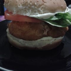 A picture of Breaded Chicken Burgers.