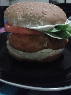 A picture of Breaded Chicken Burgers.