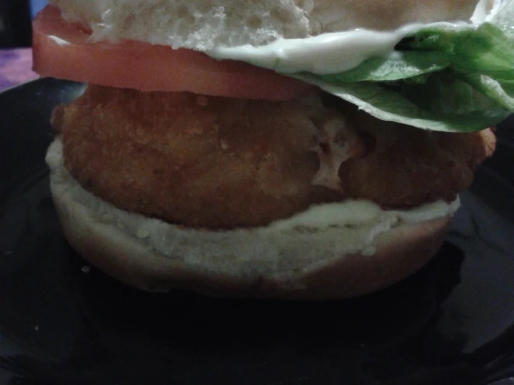 Easy Ways Prepare|Recipe} Breaded Chicken Burgers the Drool, Really Delicious