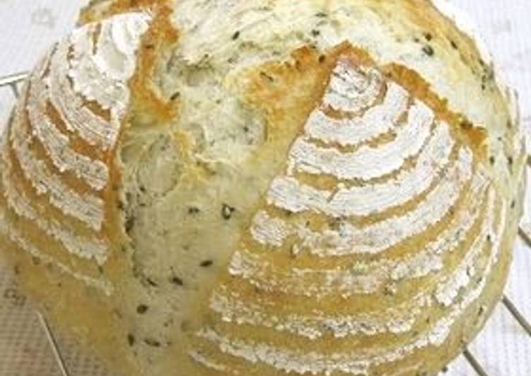 Recipe of Favorite Pain de Campagne With Black Sesame Seeds