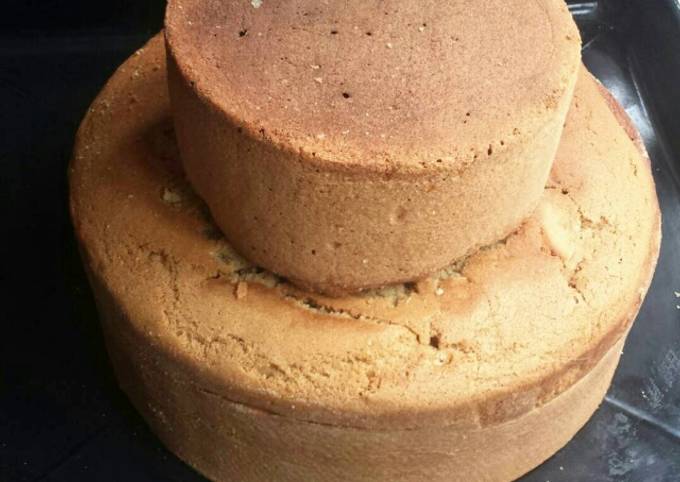 Recipe of Quick Two steps plain cake