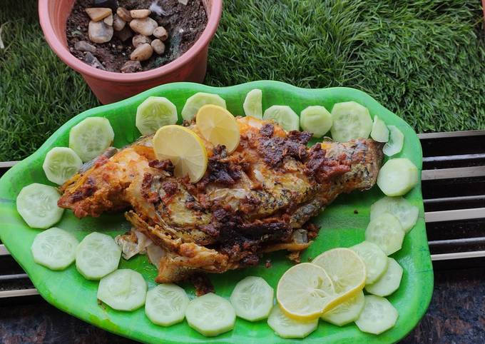 Tandoori grilled fish