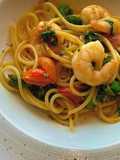 Mì spaghetti tôm sốt cà chua