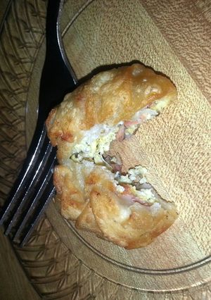 A picture of Crunchy Scrambled Egg Wontons.