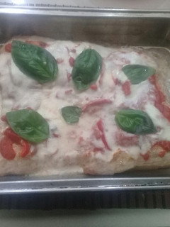 Una foto de Mantambre de cerdo ala pizza