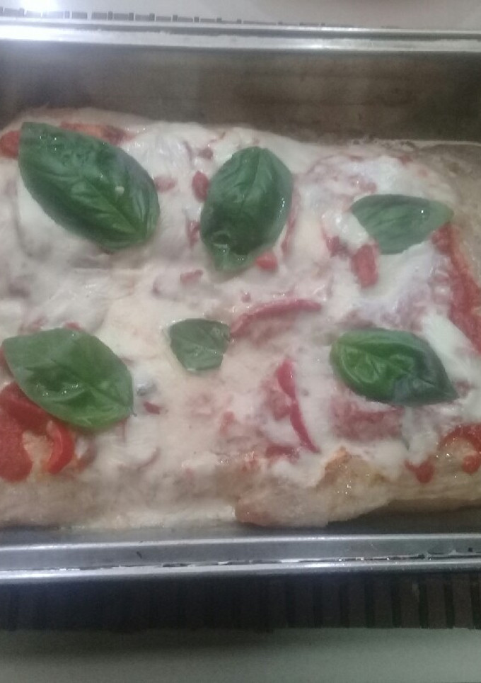 Una foto de Mantambre de cerdo ala pizza